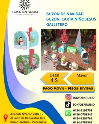 Buzon carta niño jesus Galletero